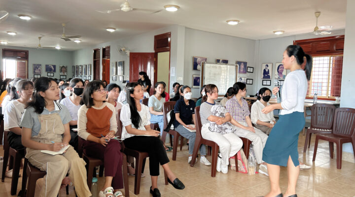 Workshop at Harpswell Cambodia